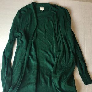 "A New Day" Forrest Green Cardigan